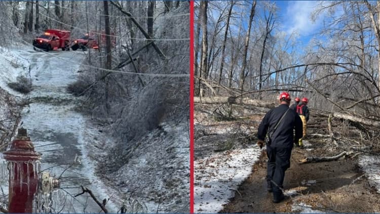 Madison County fire crews aid Hardin, deliver EMA trailer to Decatur