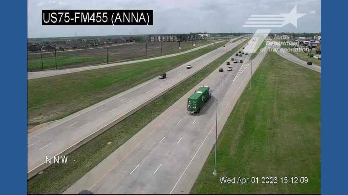Southbound U.S. 75 in Anna Closes Overnight Through April 3 for Construction