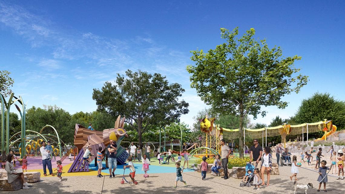 Local parks and civic centers support community needs year round