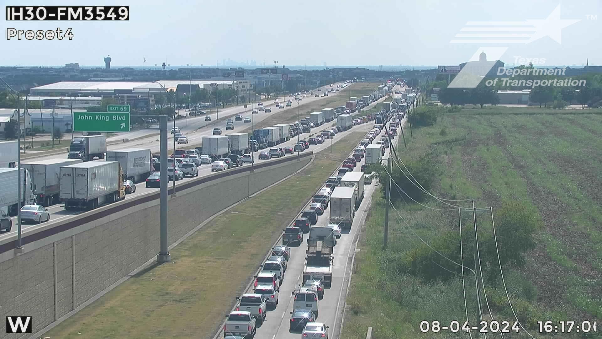 Rockwall County Announces Major Interstate Closures, U Turns and Frontage Work