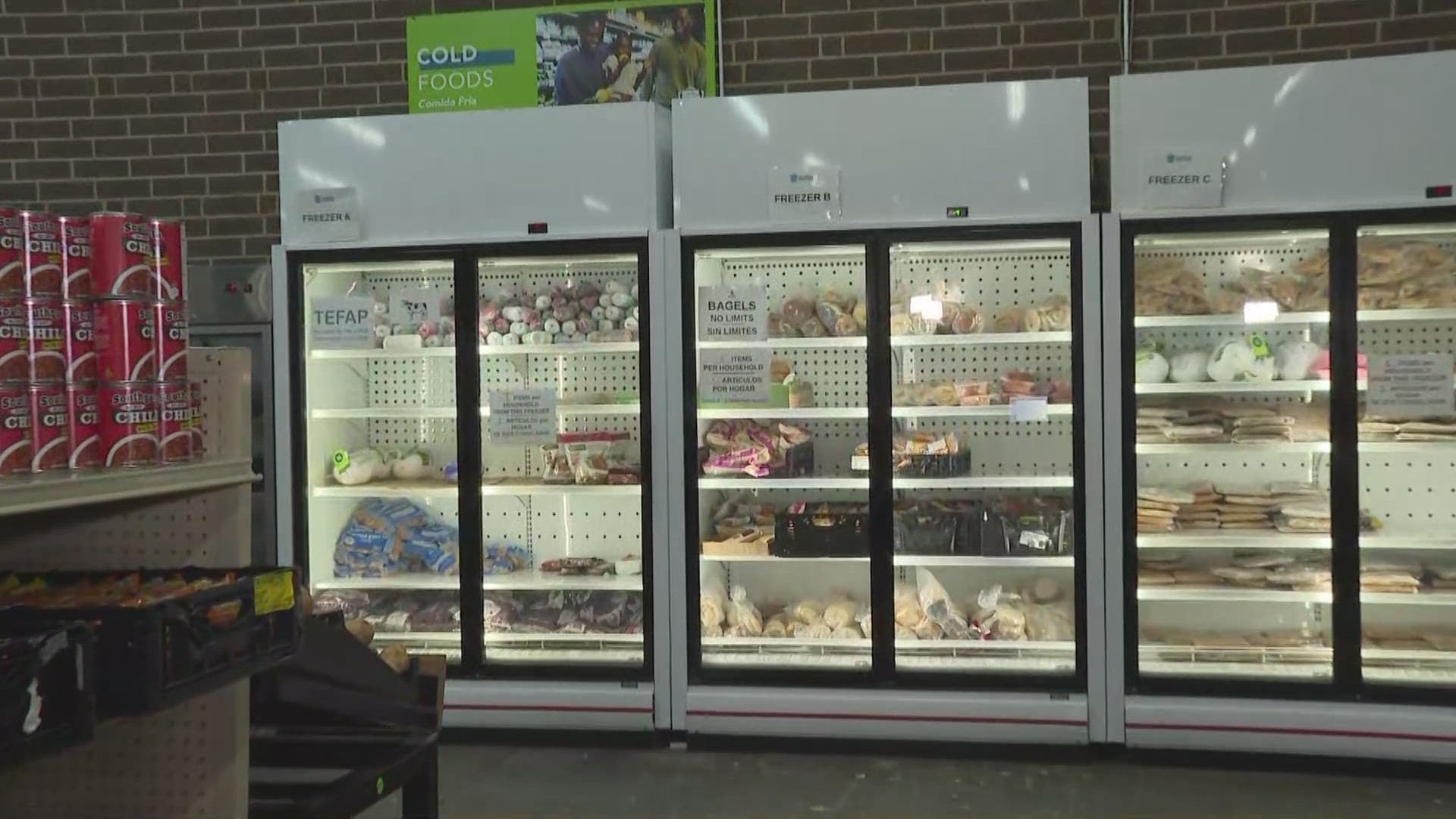 A Simple Gesture keeps surplus school food on campus for students