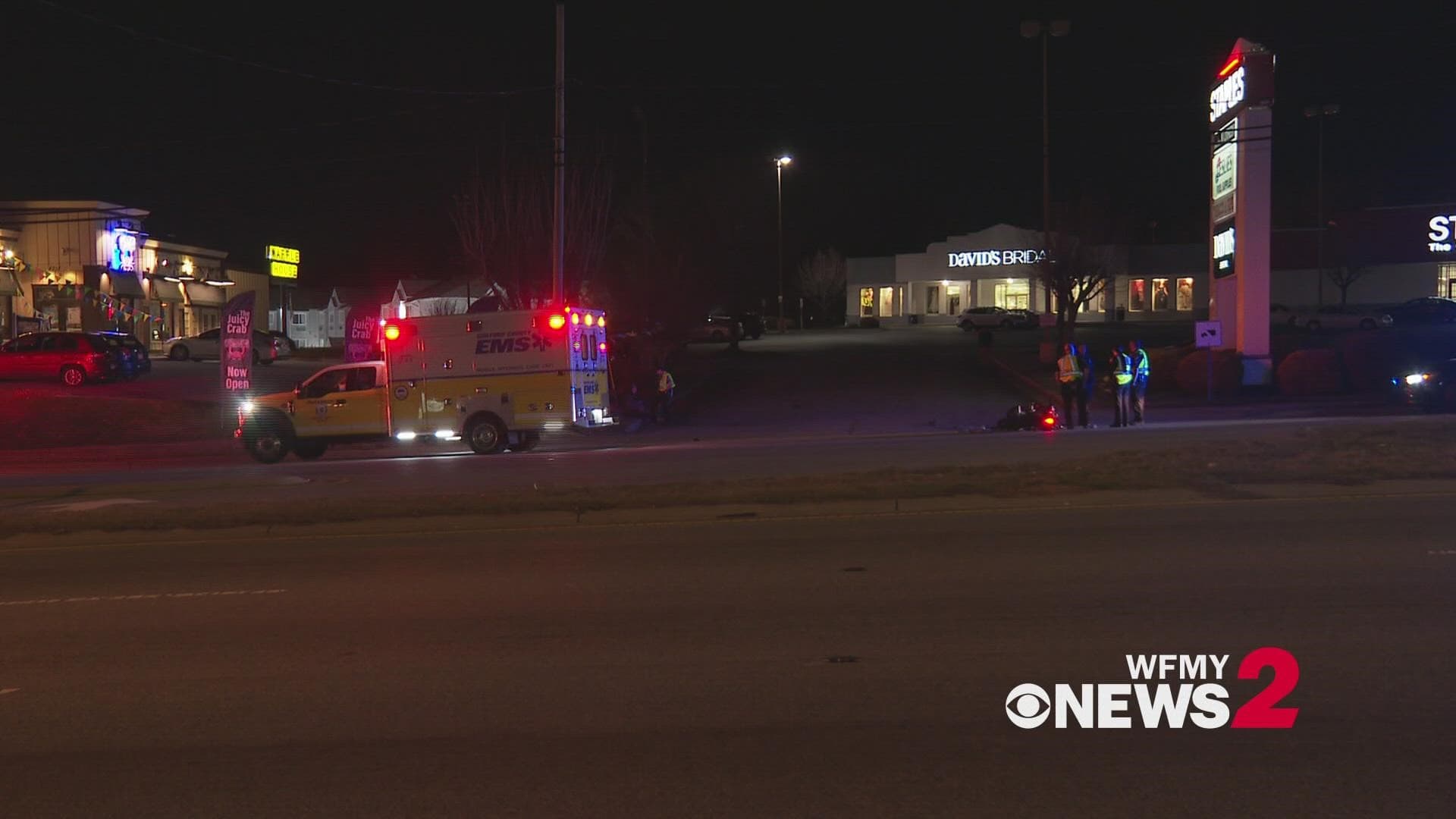 Guilford County deputy hurt in motorcycle crash on Wendover Avenue