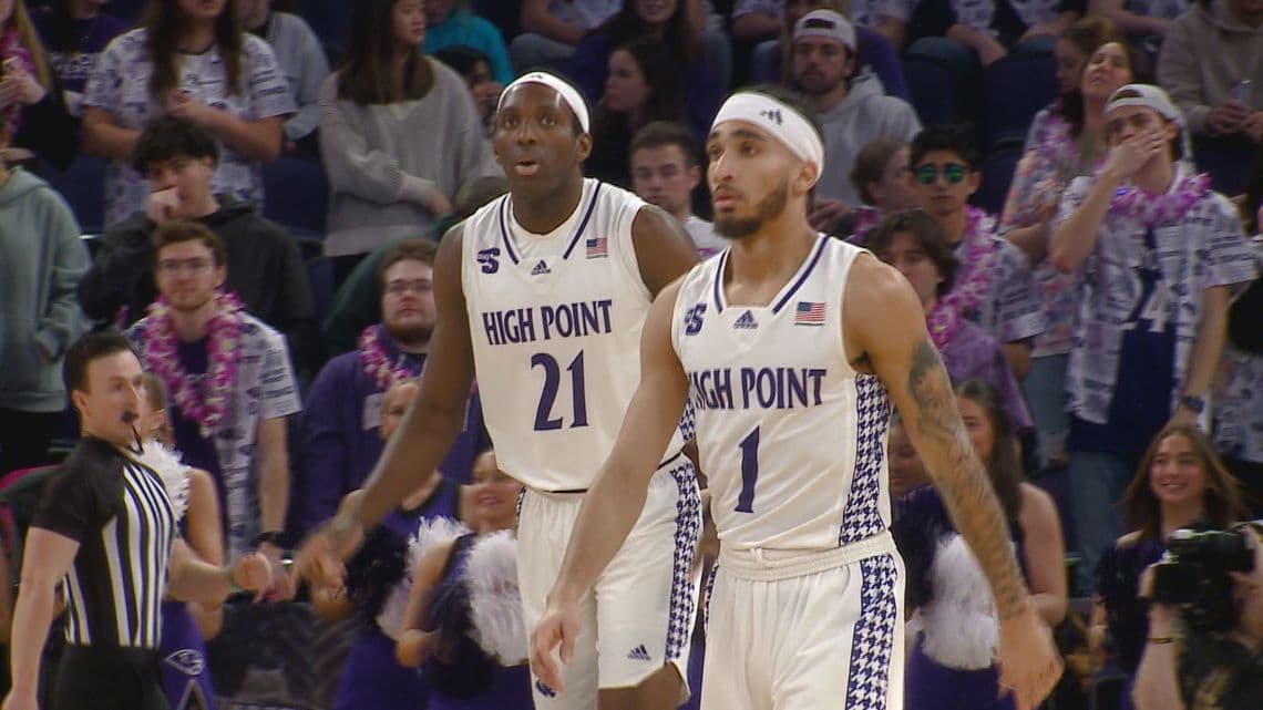 High Point Panthers beat Radford Highlanders 86-77 in High Point