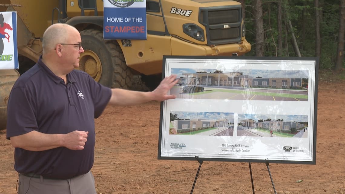 Summerfield charter academy breaks ground on new high school
