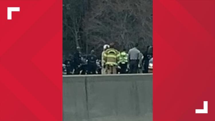 Crash Closes Southbound I-85 Near Mount Hope Church Road in Greensboro