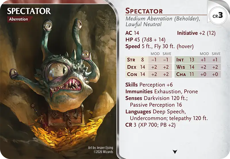 Wizards of the Coast adds D&D Reference Cards for faster rules lookup