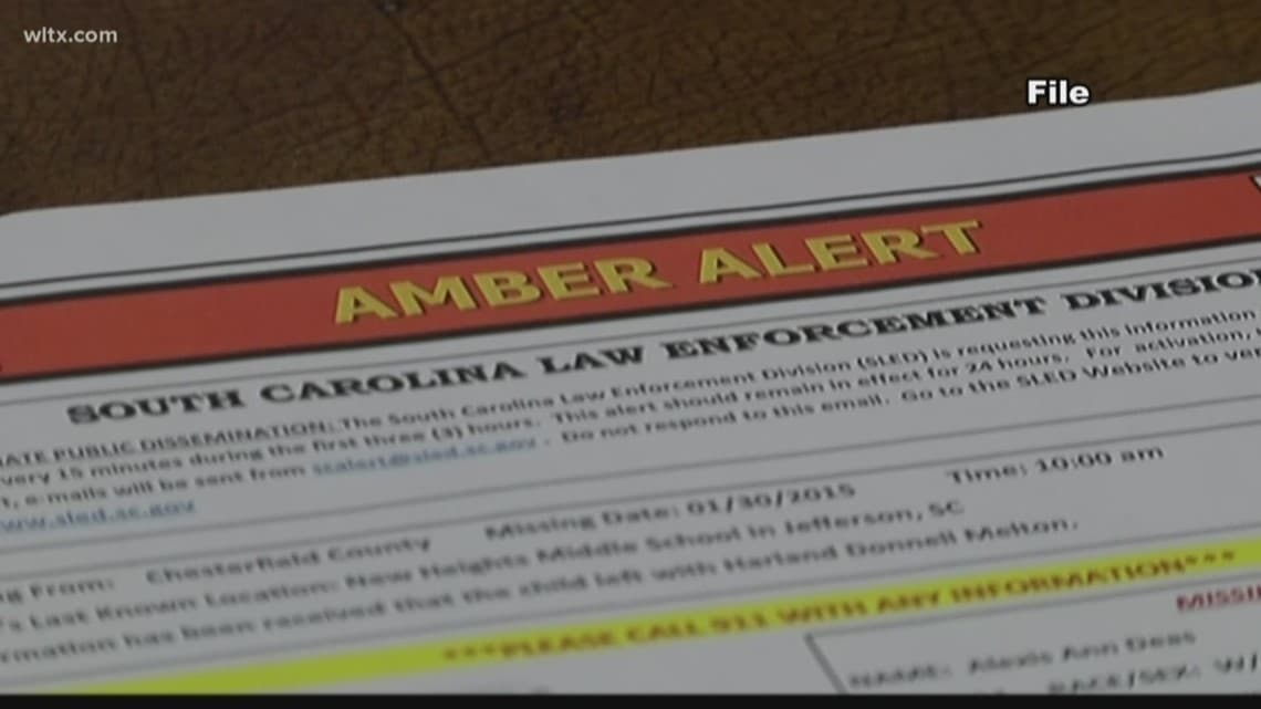 SLED to Test Statewide AMBER Alert System on Cell Phones Wednesday