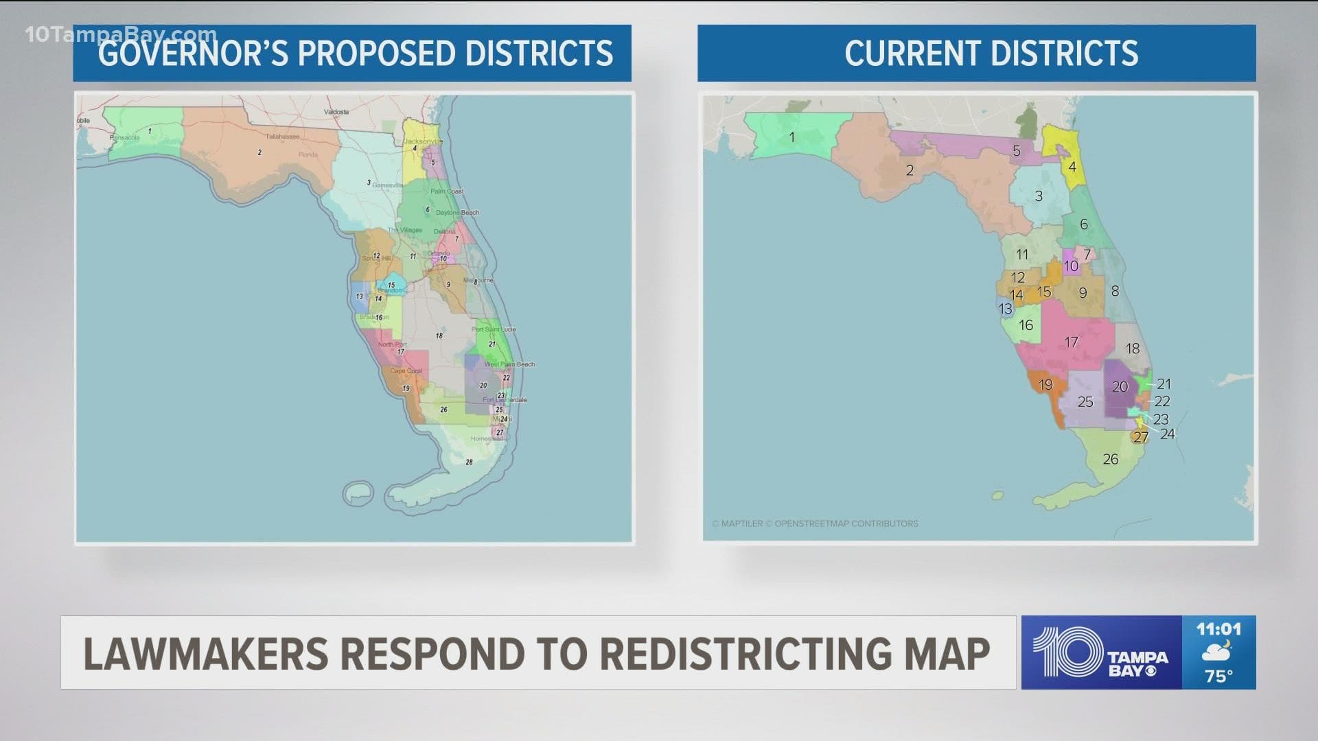 Florida approves GOP map, fueling nationwide redistricting battle