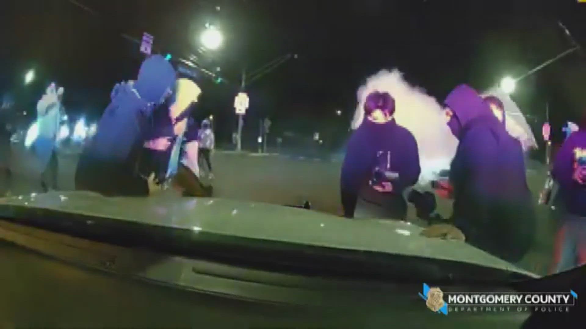 Two Pennsylvania Men Arrested After Prince George’s Street Takeover Crosses Into Montgomery