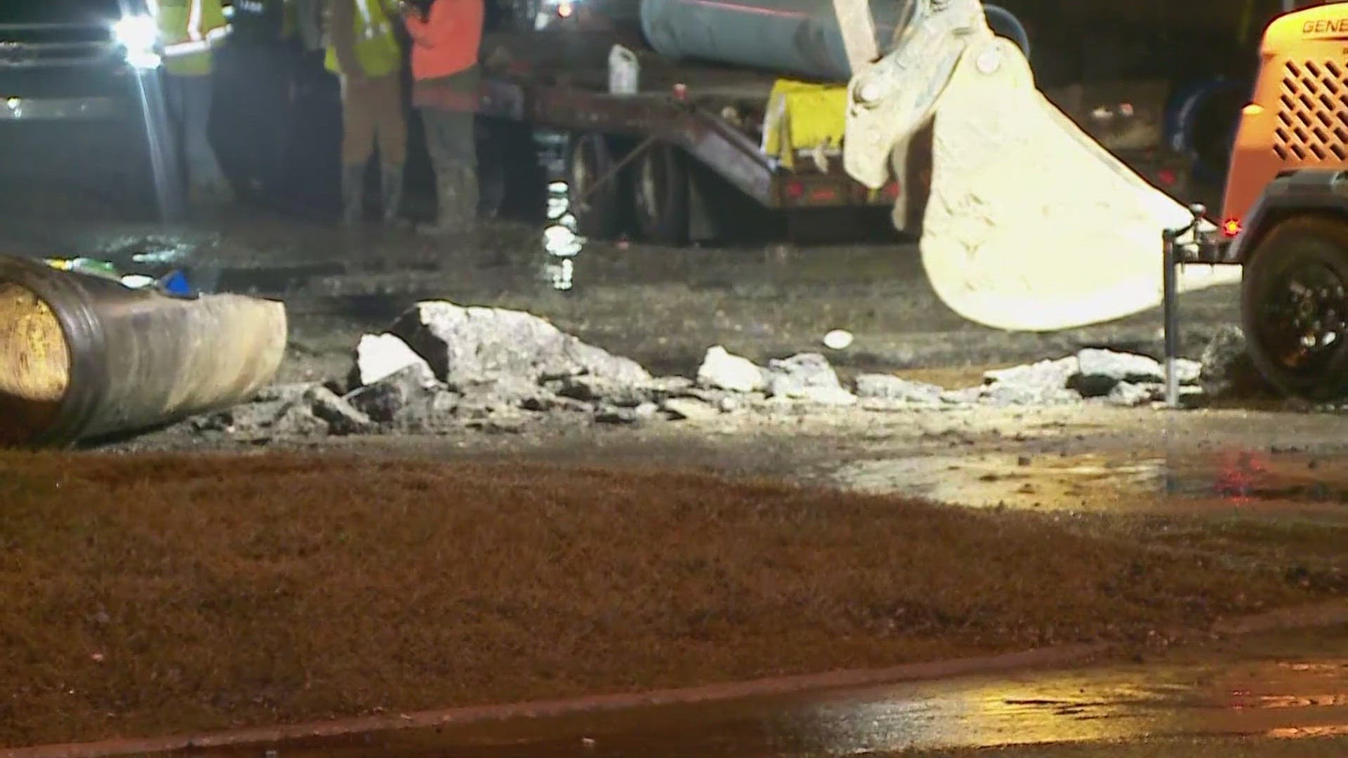 Jasper Water Service Restored After Main Break Repairs, No Boil Advisory