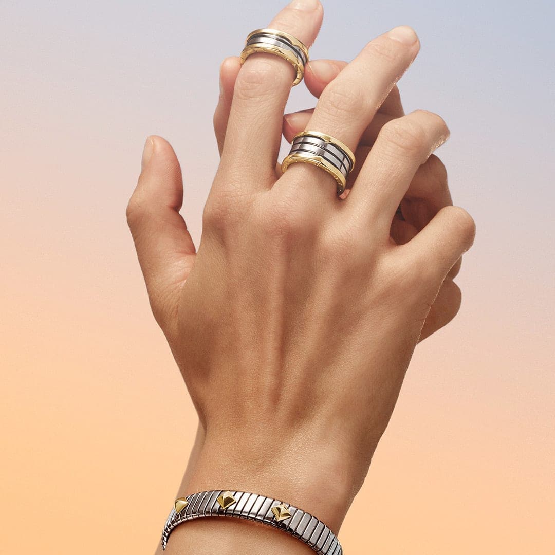 Bvlgari Revives Gold and Steel, Recasting Mixed Metals as Modern Luxury