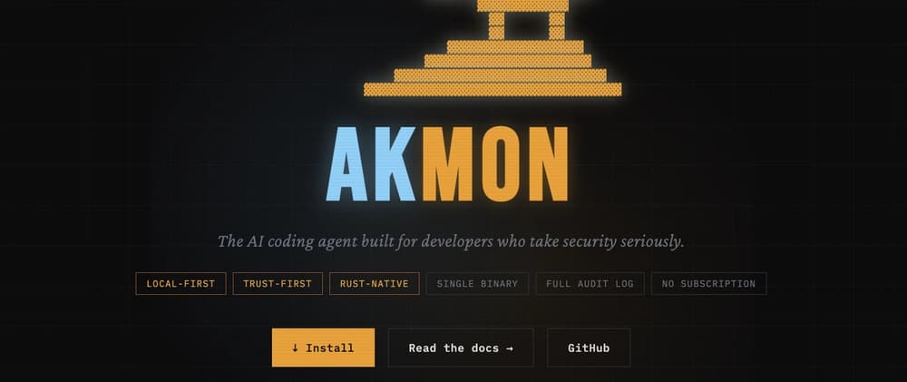 Akmon uses Rust to build a 3.4 MB autonomous coding agent