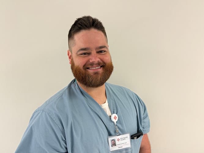 Jacksonville Memorial honors surgical tech Jesse Hubbard’s new role