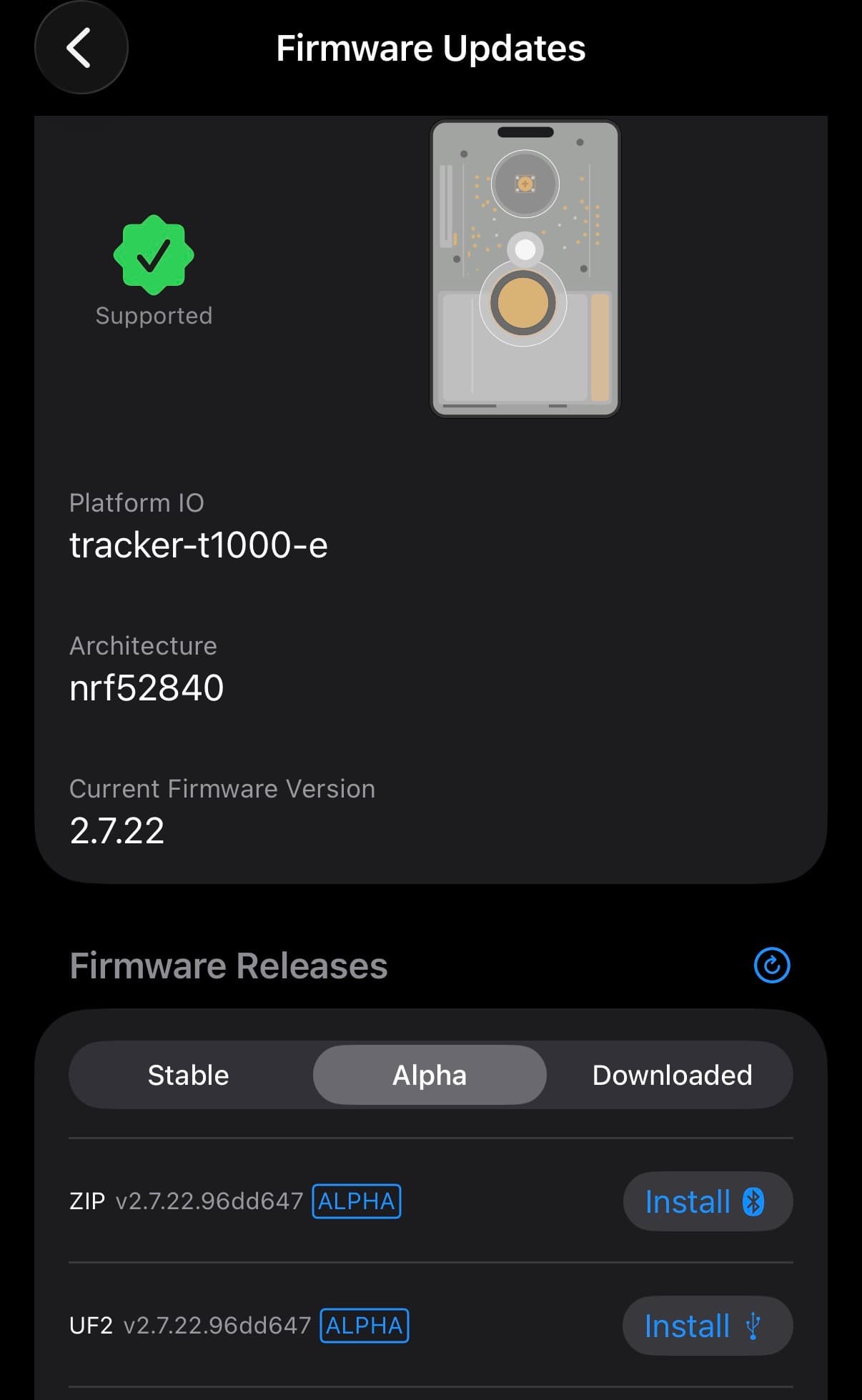 Meshtastic Apple client refines navigation and firmware update flow