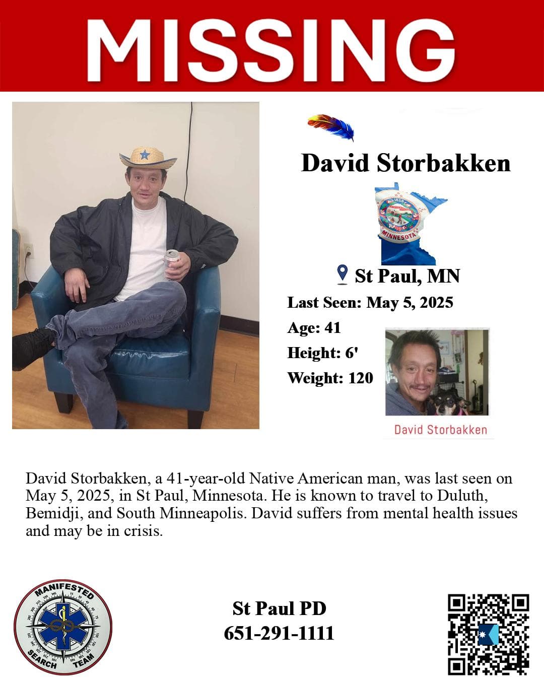 Duluth family marks one year since David Storbakken disappeared
