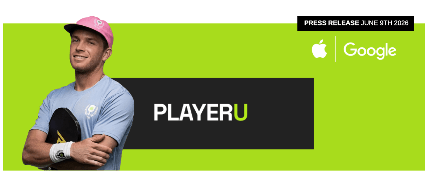 PlayerU launches beginner pickleball app with AI coaching and video lessons