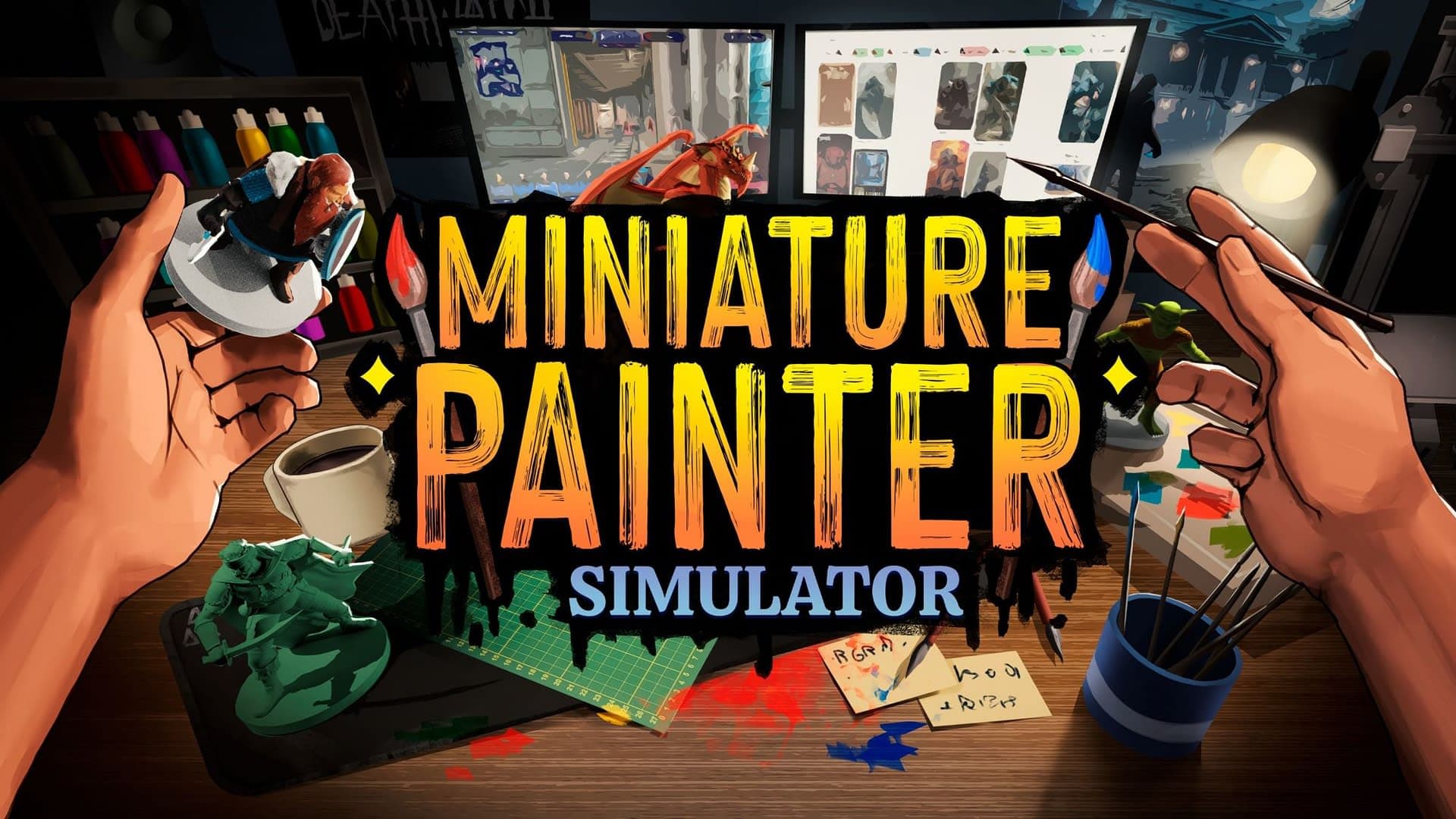 Miniature Painter Simulator brings hobby painting to Steam Next Fest