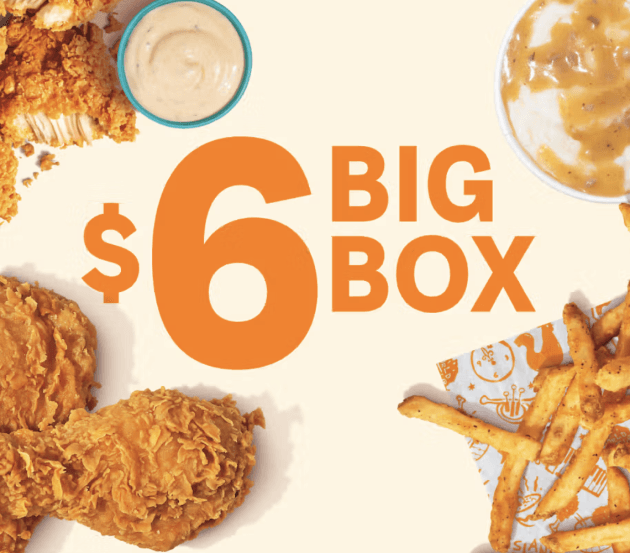 Popeyes revives $6 Big Box, intensifying value pressure on Pizza Hut