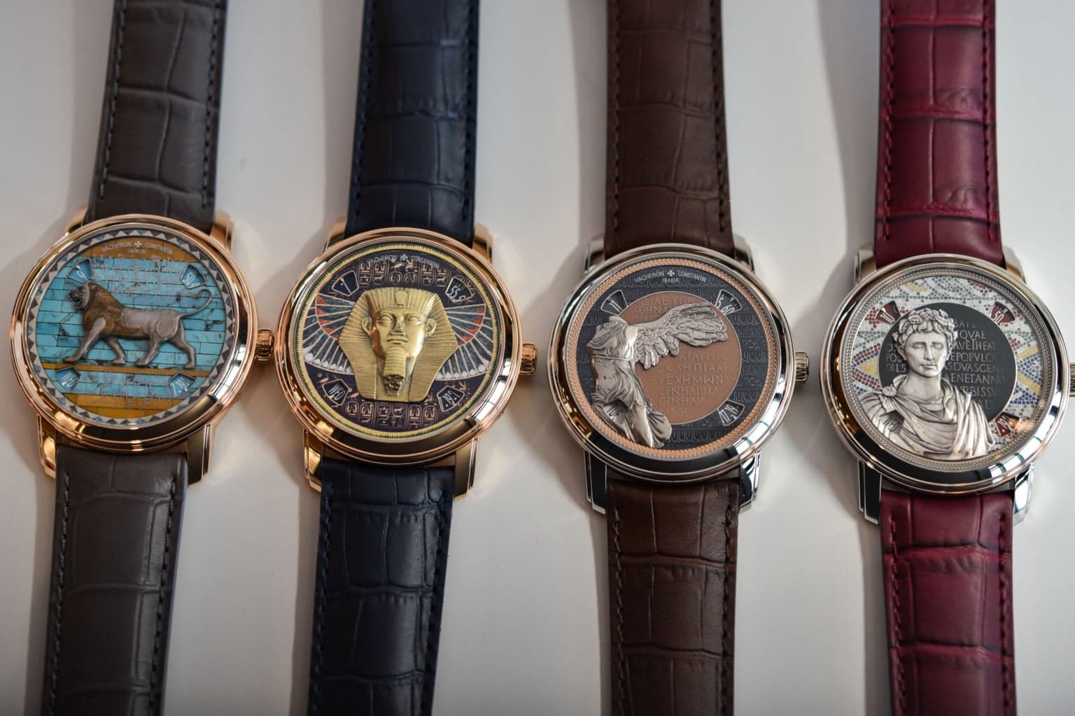 Vacheron Constantin unveils Louvre-inspired watches honoring four ancient civilizations