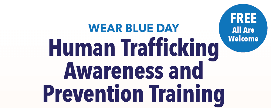 Free Wear Blue Day Training in Key West Teaches Human Trafficking Signs