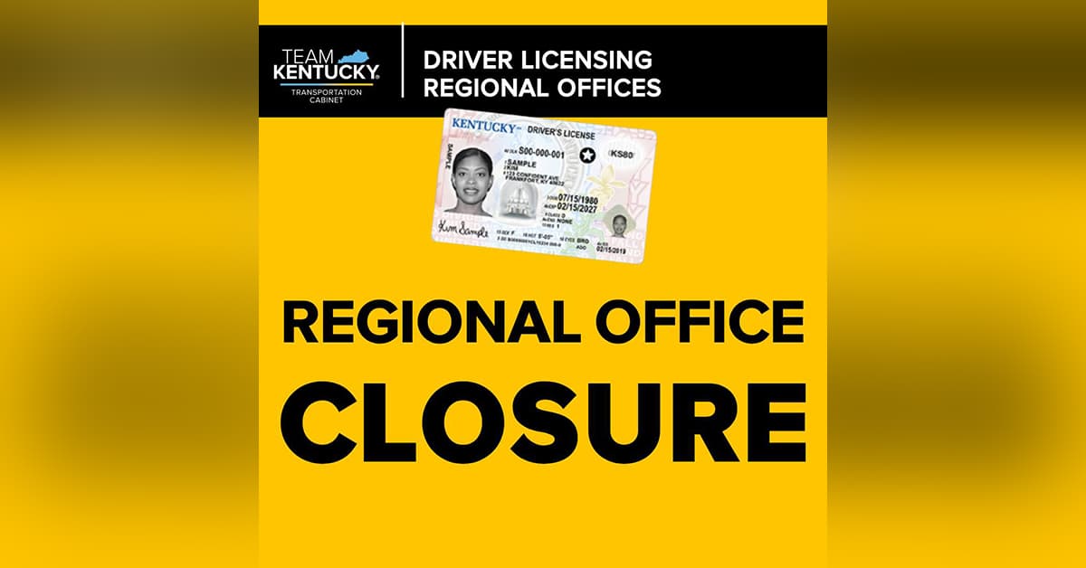 Kentucky closes driver licensing offices for system upgrade this week