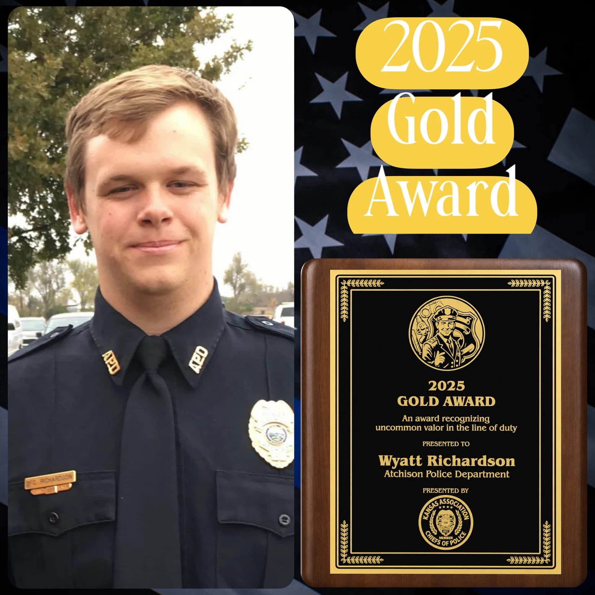 Atchison police earn state valor awards for hostage standoff response