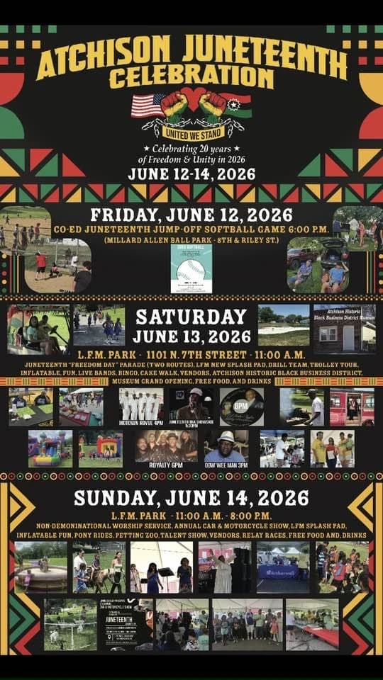 Atchison Juneteenth marks 20 years of freedom and unity this weekend