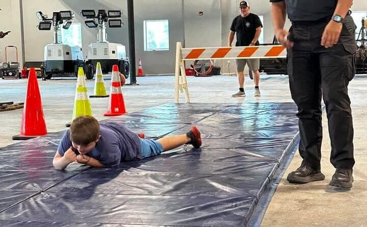Oxford police camp helps children connect with officers