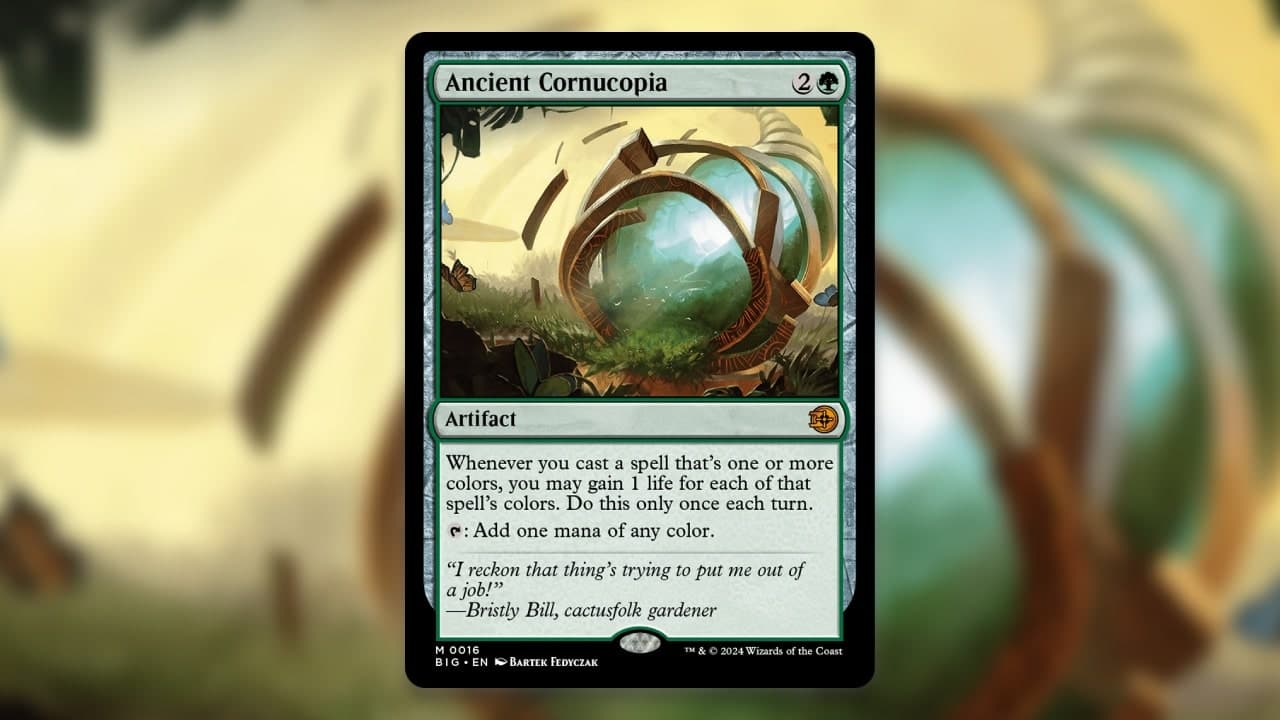 Ancient Cornucopia spikes 430 percent as lifegain Commander demand grows