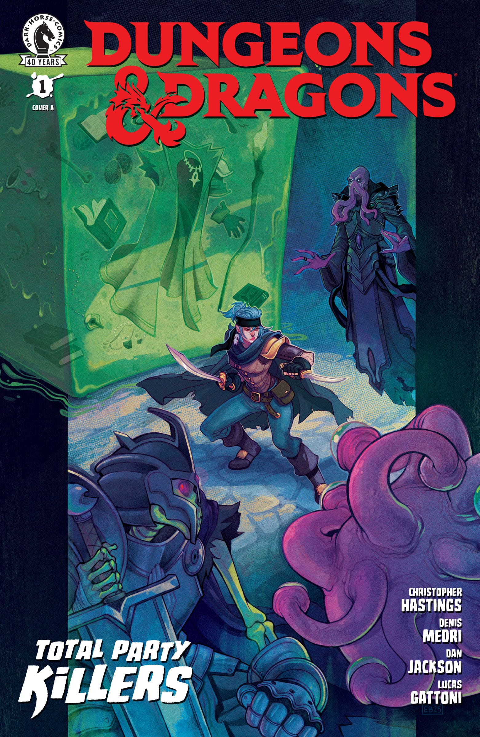 DUNGEONS & DRAGONS: Total Party Killers, Five Monsters Star in Four-Issue Miniseries