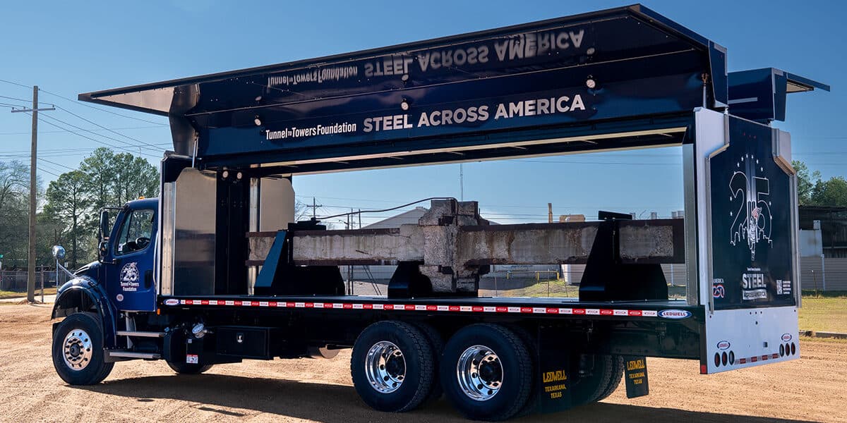 West Sayville honors 9/11 victims as World Trade Center beam arrives