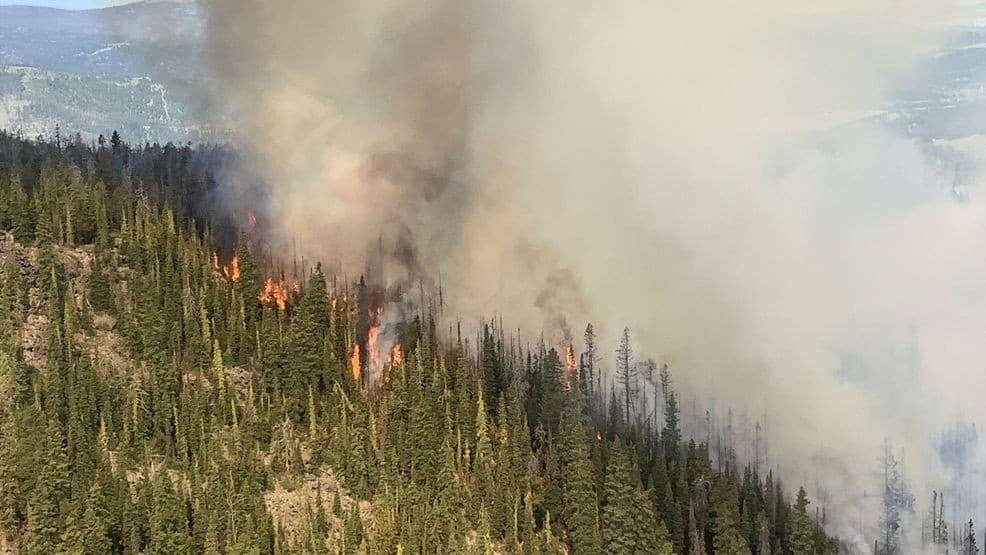Jericho Fire grows to 351 acres, evacuation warning issued near Helena