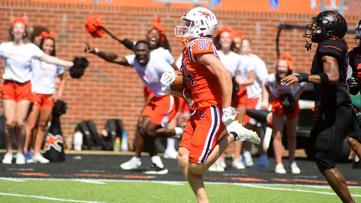 Kamden Sixkiller leads Campbell’s Orange team to 28-0 spring shutout