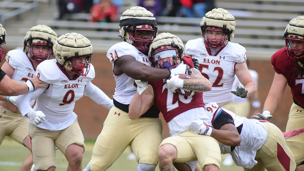 Brady Stober emerges as Elon’s likely QB1 after spring game spark