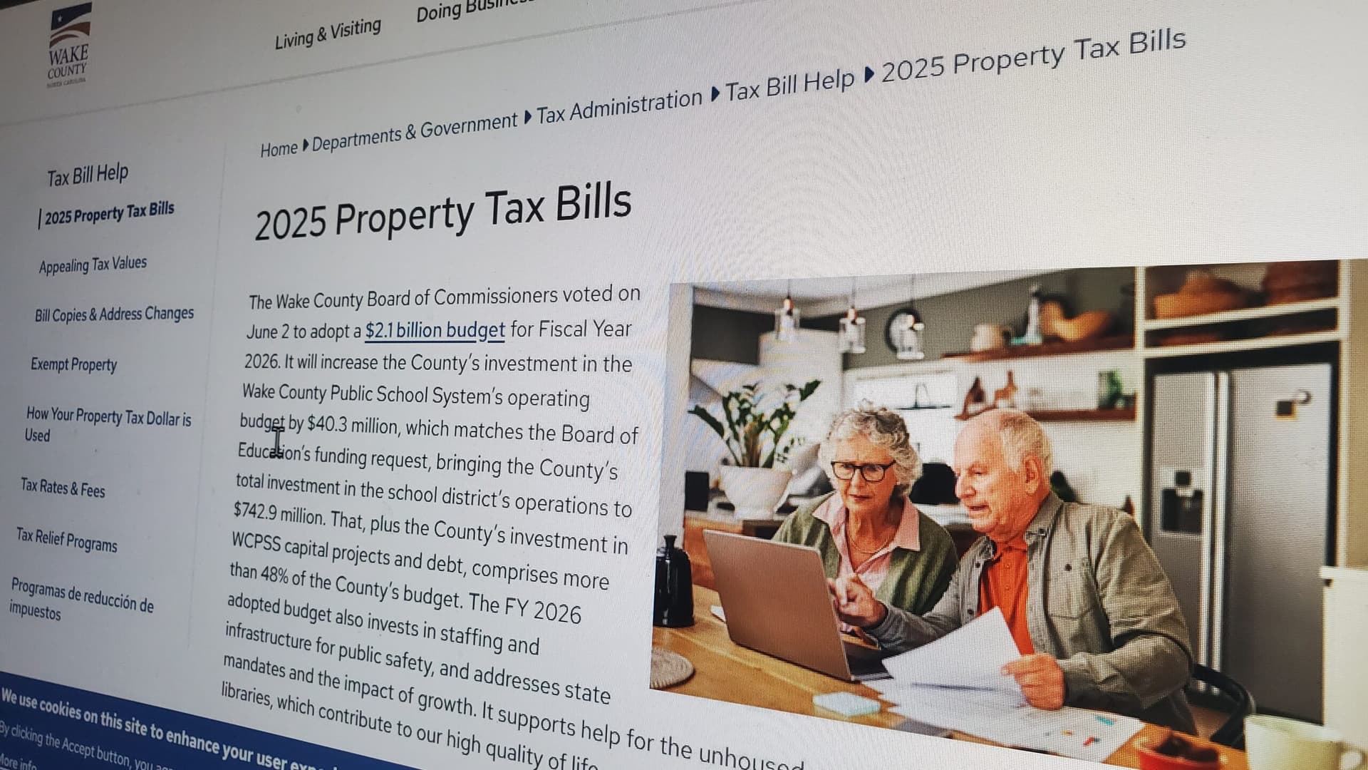 Union County's Website Connects Residents to Taxes, Elections, and Permits