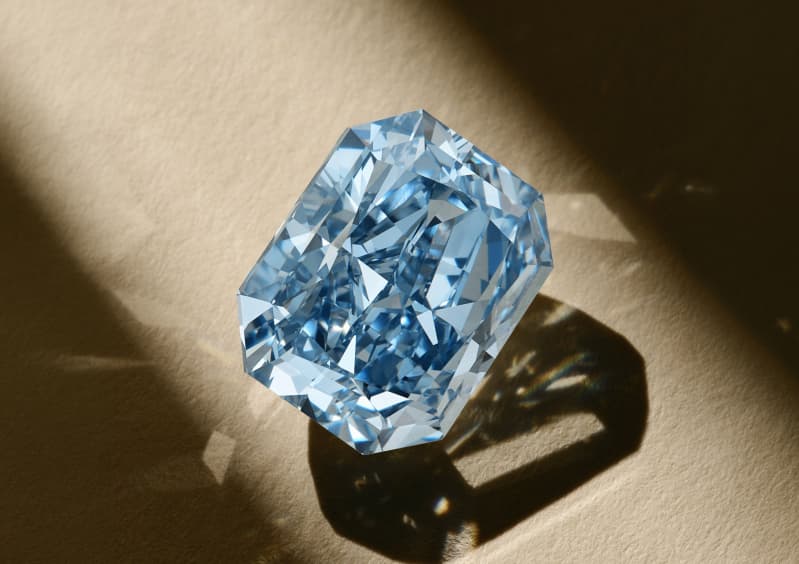 Sotheby’s blue diamond tops New York sale at $8.7 million