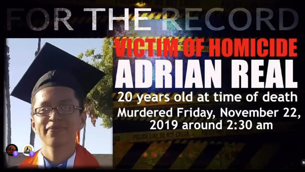 Anonymous tip leads to arrest in 2019 Santa Ana killing of Adrian Real
