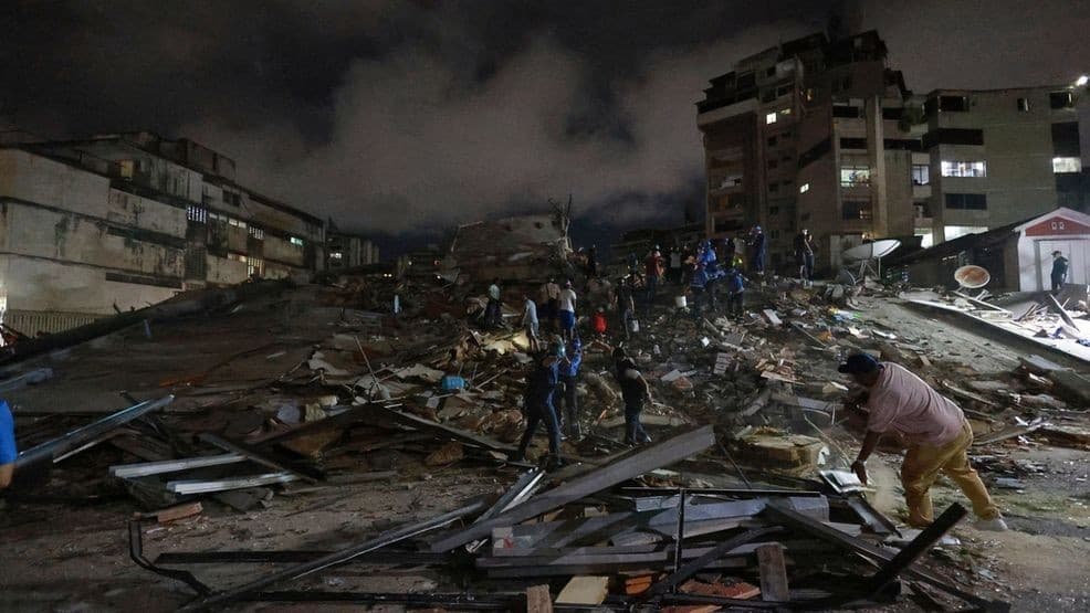Venezuela quake toll rises as military response draws scrutiny