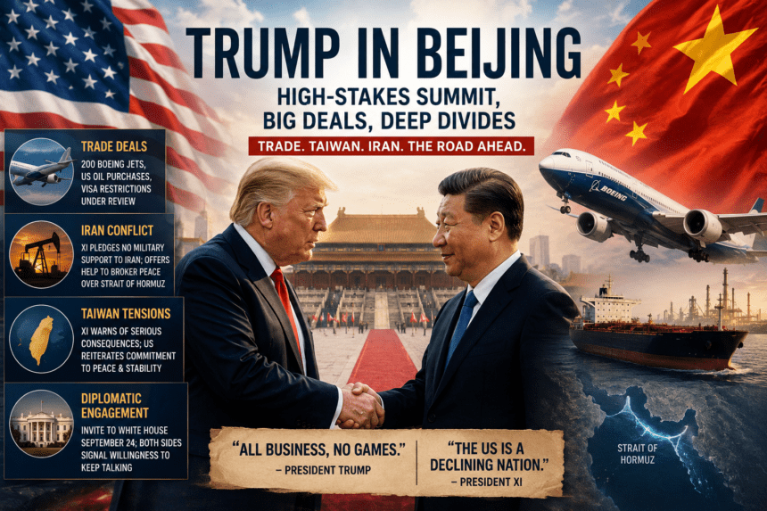 Trump says China to buy U.S. farm goods, 200 Boeing jets