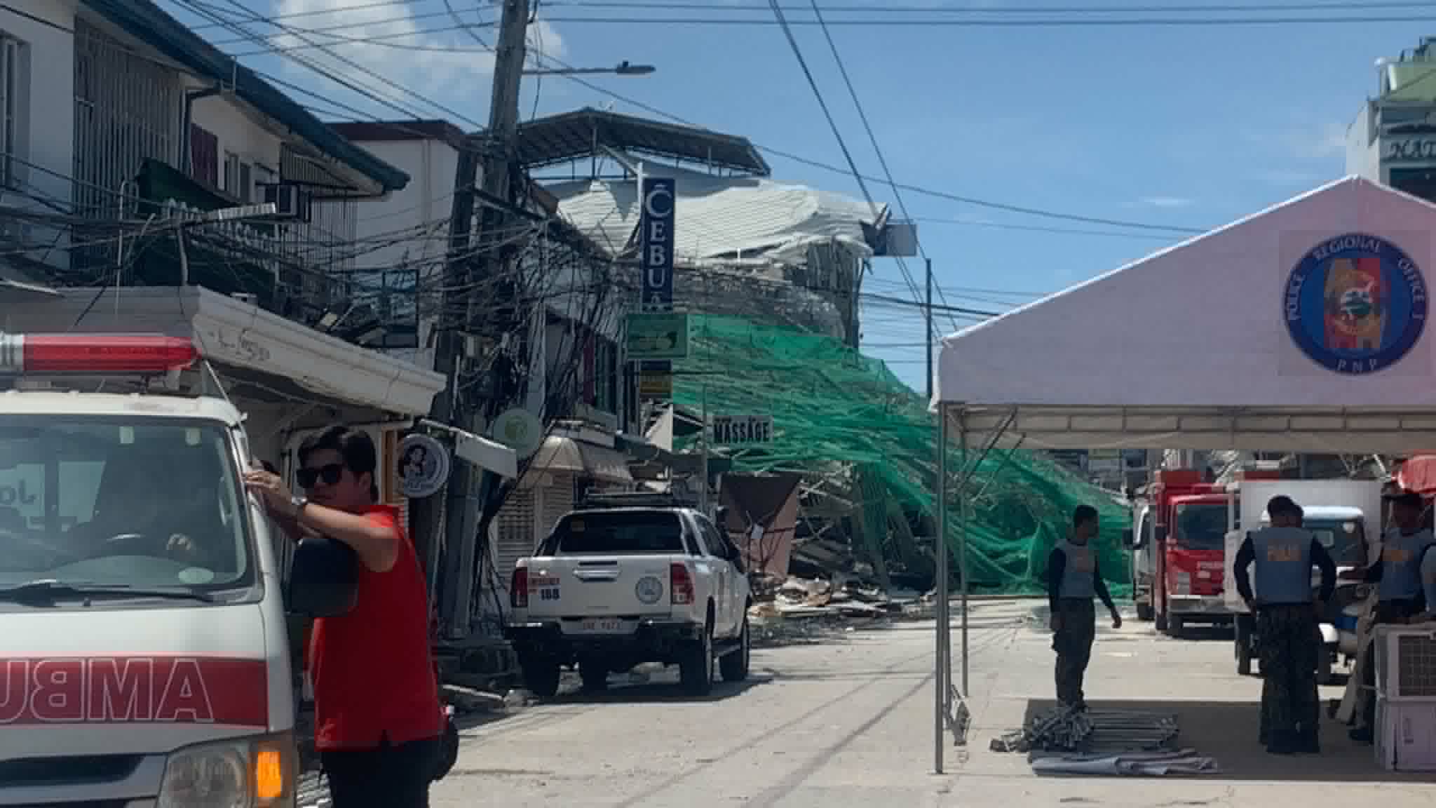 9-story building collapses in Philippines, at least 21 missing