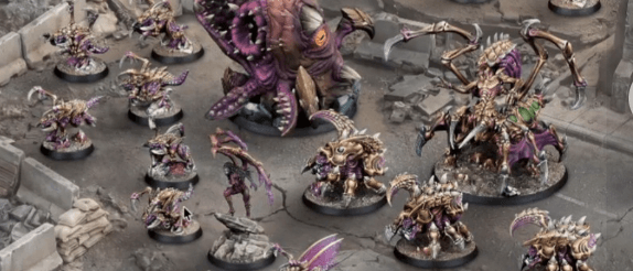 StarCraft Zerg faction spotlight, horde tactics and organic painting cues