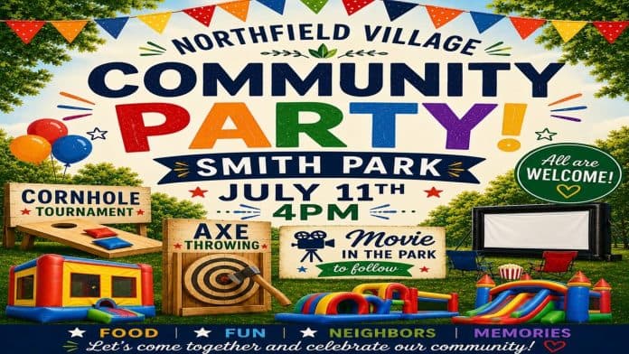 Northfield Village adds axe throwing to summer community party