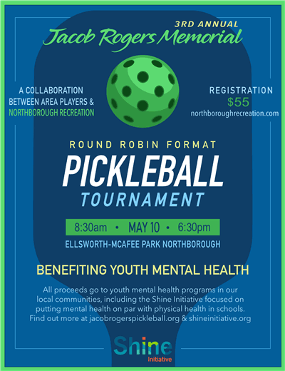Northborough mother’s pickleball tournament honors son, supports mental health