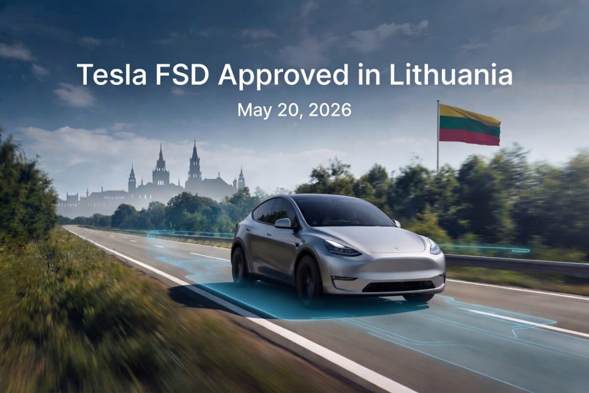 Tesla rolls out FSD Supervised in Lithuania after Dutch approval