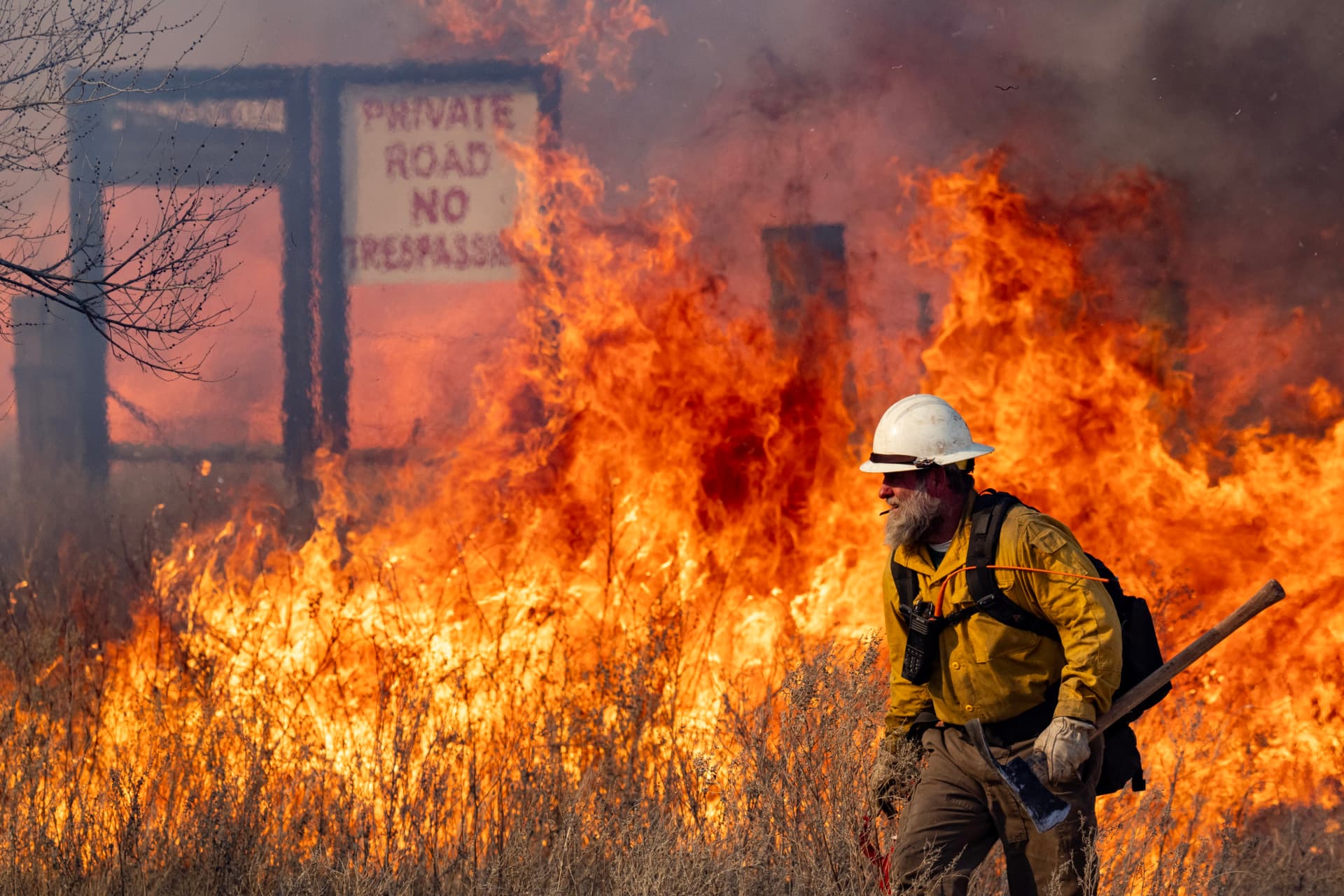Texas Panhandle wildfires rage as firefighters battle deadly wind-driven blazes