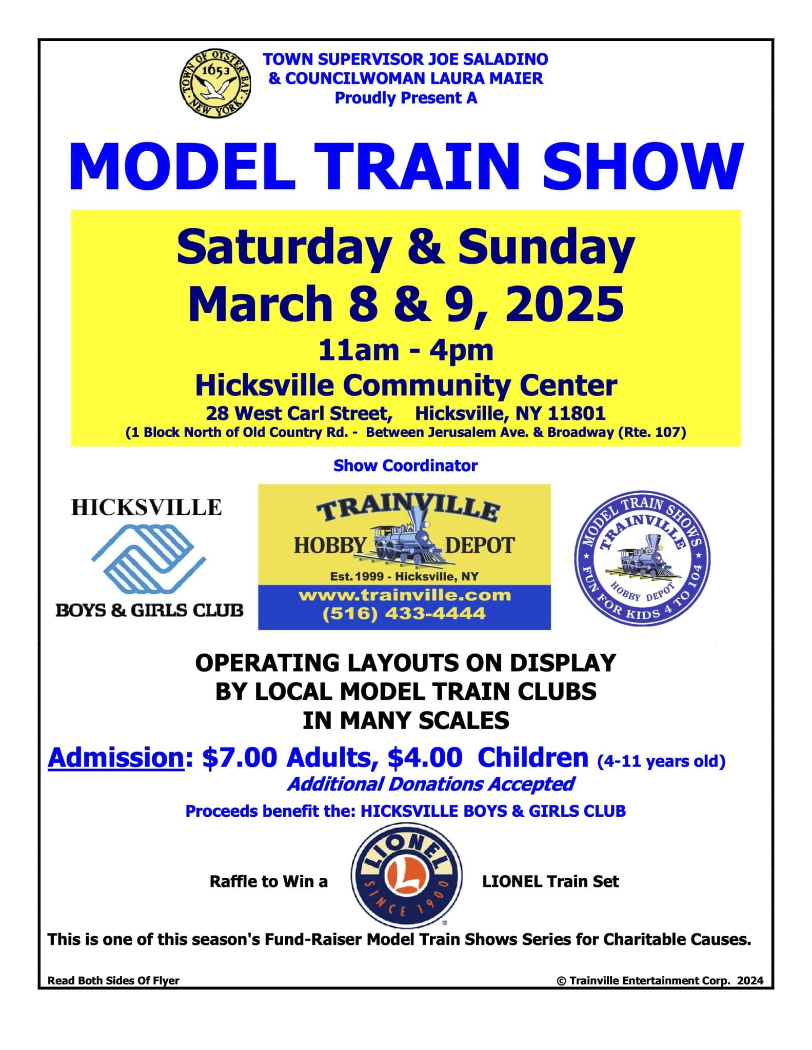 Model Train Show Vendor Checklist Covers Setup, Sales, and Table Logistics