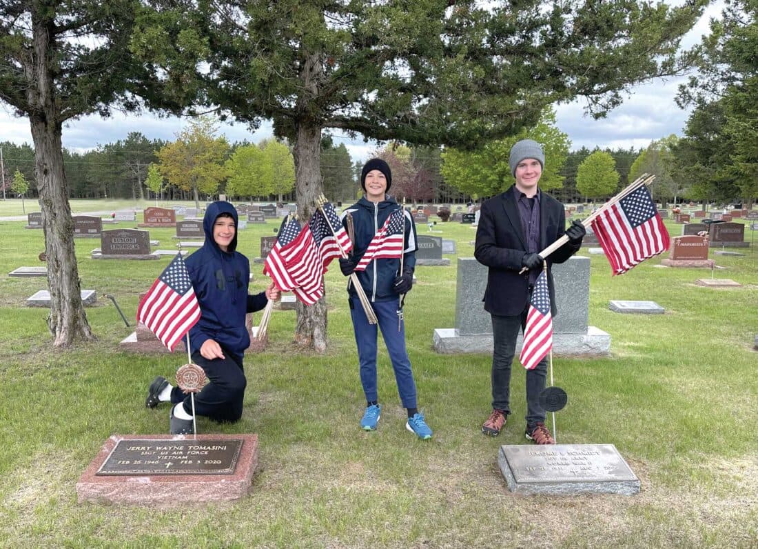 Iron County Memorial Day observances set for Monday in Crystal Falls, Amasa