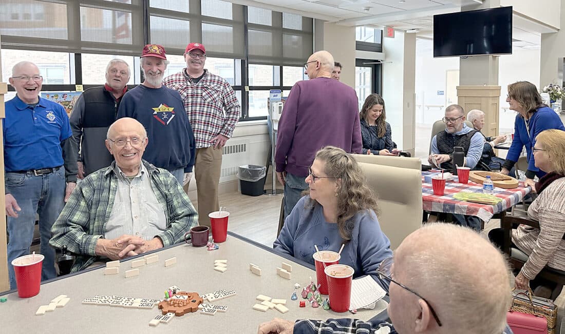 Iron River Knights serve veterans at first quarterly Black Cow event