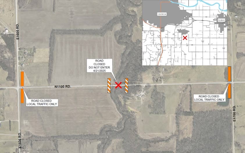 Douglas County closes two roads for bridge repairs starting Monday