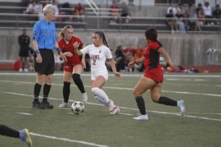 Lawrence girls soccer routs Shawnee Mission North on corner-kick goals